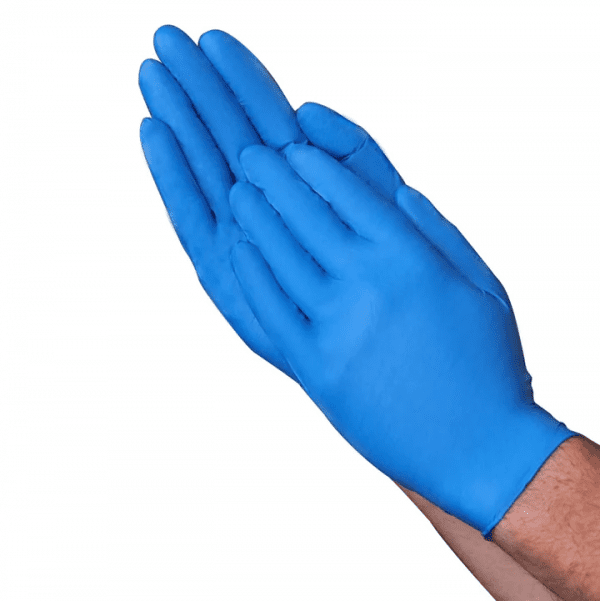 VGuard® 6 mil Blue Nitrile Industrial Exam Glove