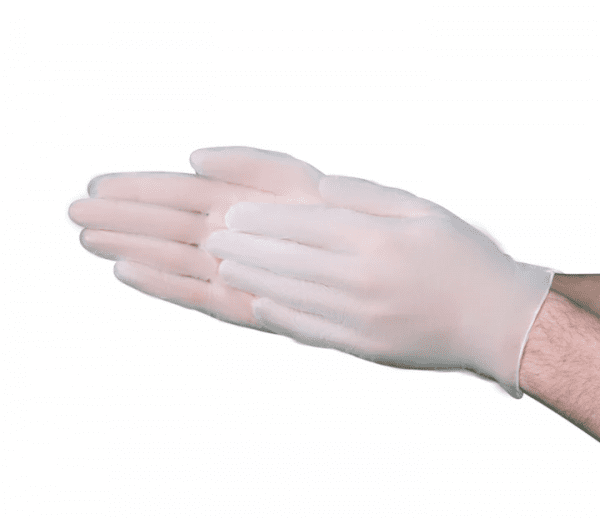 VGuard® 3 mil Clear Vinyl Industrial Powdered Glove