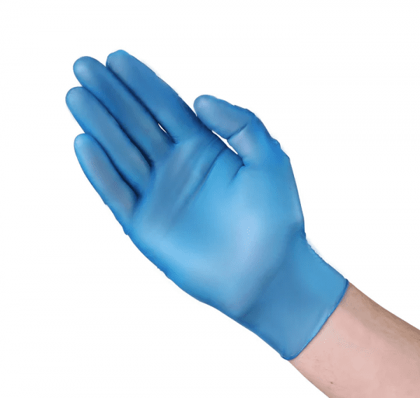 VGuard® 3 mil Blue Vinyl Industrial Powdered Glove