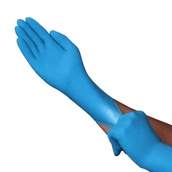 VGuard® A3CH2 14 mil Blue Latex Industrial Glove