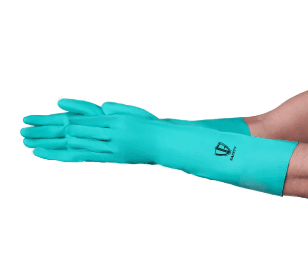 VGuard® 22 mil Green Nitrile Unlined Glove