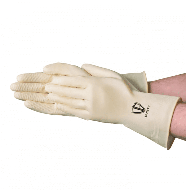 VGuard® C23A4 13 mil Natural Latex Unlined Glove