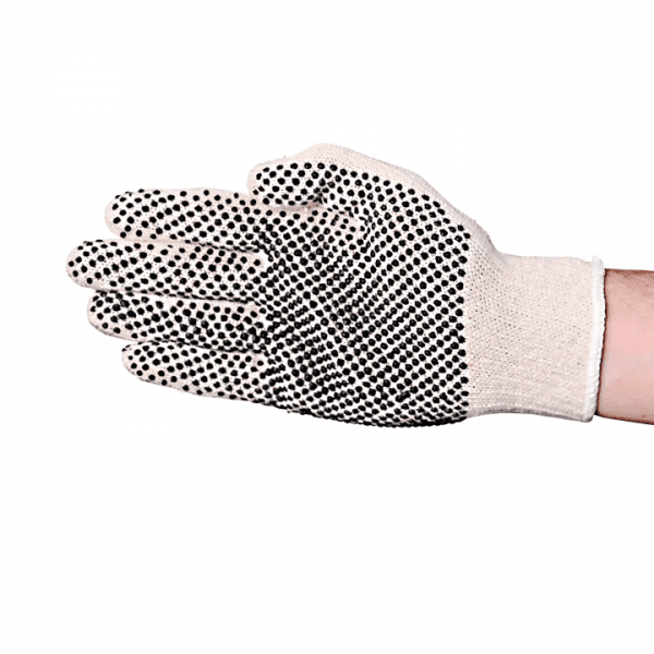 VGuard® 1-Sided Black PVC Dotted String Knit Glove