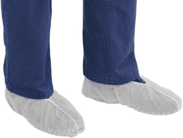 White Polypropylene Shoe Covers