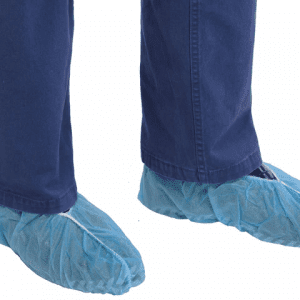 Blue Polypropylene Shoe Covers