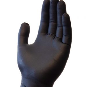 Medical Grade Black Nitrile Gloves by Uncle Supply