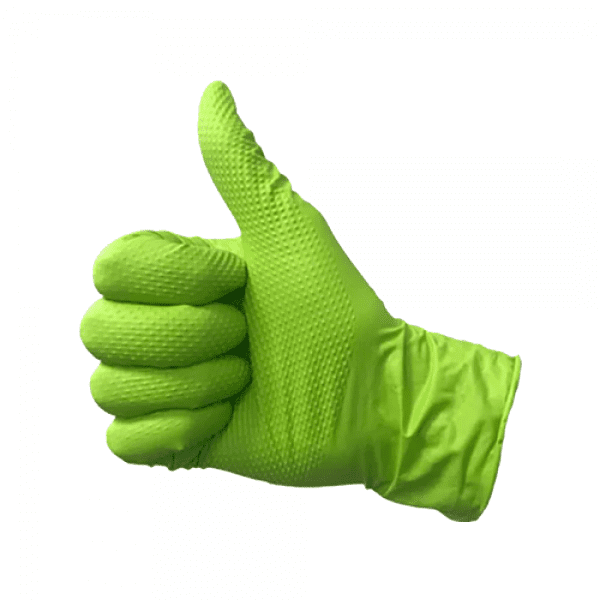 Diamond Textured Nitrile Gloves by Eagle Protect